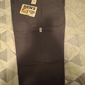 Ben Davis Men's Charcoal Gray Work Chino Pants
